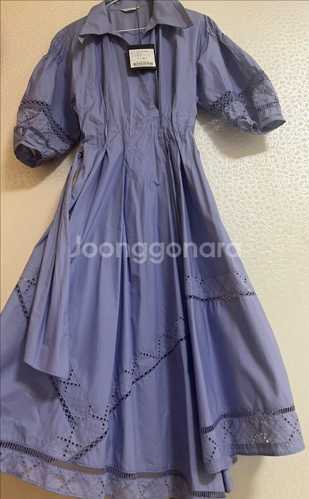 색감 디테일이 예쁜 타임 원피스 새상품--3