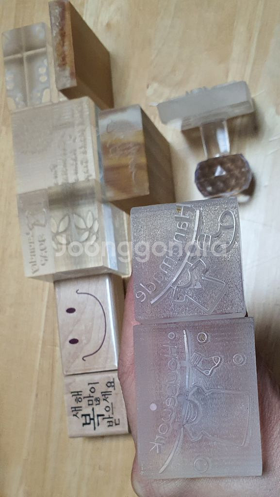 [ 천연비누] 비누도장 12개와 날짜 도장 1개~--1
