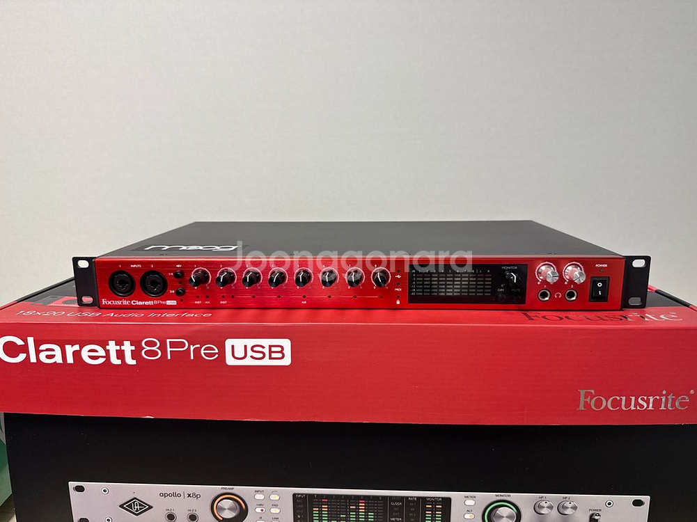 focusrite clarett 8pre 클라렛--0