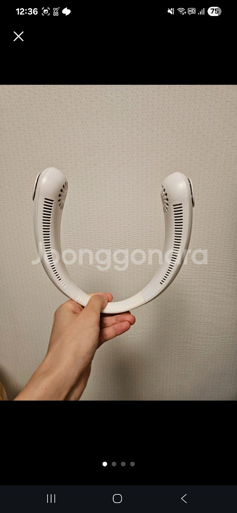 Cat-neck fan 목풍기 팝니다--0