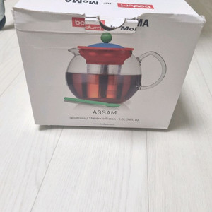 보덤 아쌈 티포트 1.0L 개봉, 새상품