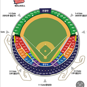 6/21(토) 두산 vs LG 3루 레드석 2연석 양도
