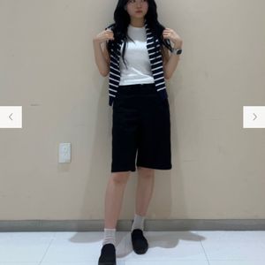 유니클로 데님 버뮤다 팬츠 새상품 24사이즈
