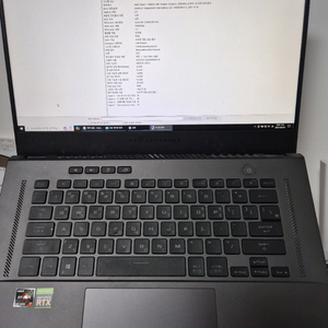 ASUS ROG 제피러스 G15 GA503QM 노트북
