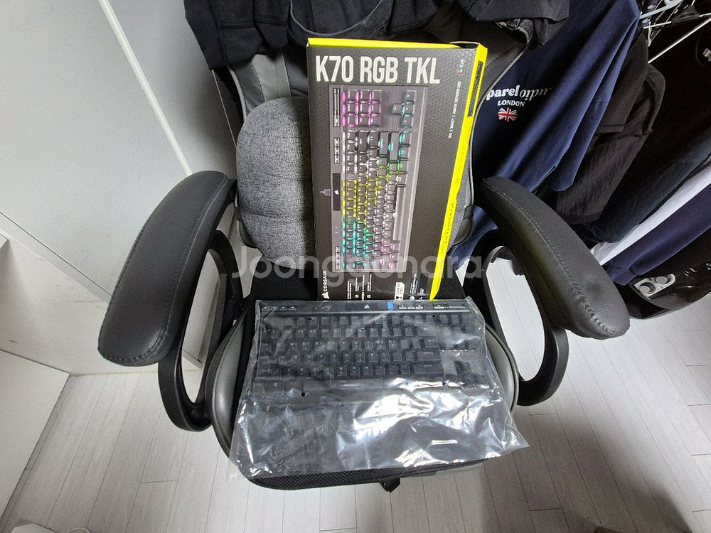 커세어 k70 RGB TKL OPX 한글각인--0