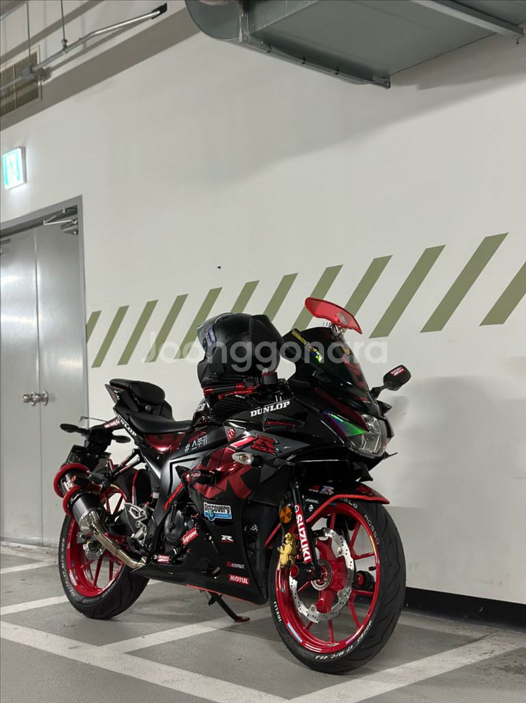 헬멧포함gsxr125 풀튜닝 카본 요시무라 구조변경완료--2