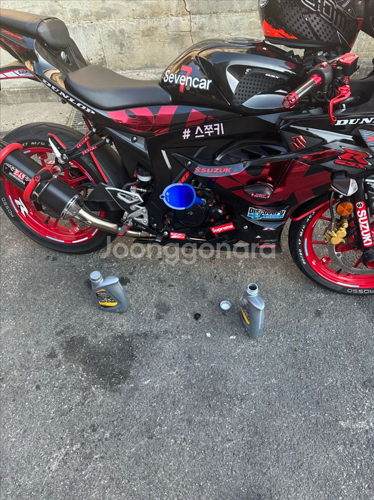 헬멧포함gsxr125 풀튜닝 카본 요시무라 구조변경완료--1