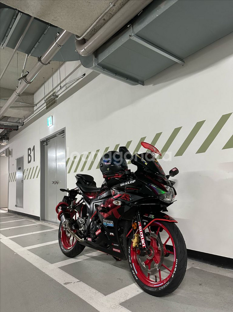 헬멧포함gsxr125 풀튜닝 카본 요시무라 구조변경완료--5