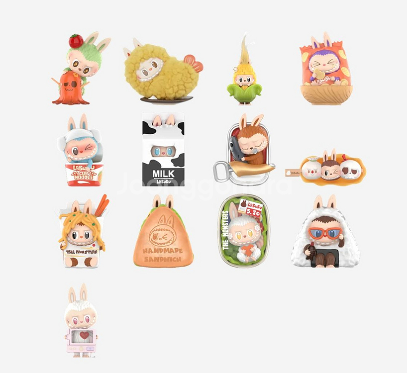 팝마트 라부부 수상한 편의점1세트(12pcs)--2