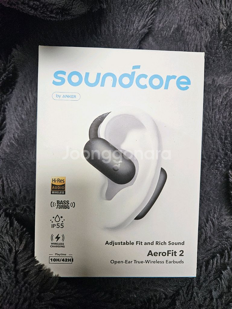 앤커 사운드코어 에어로핏 2 팝니다--0