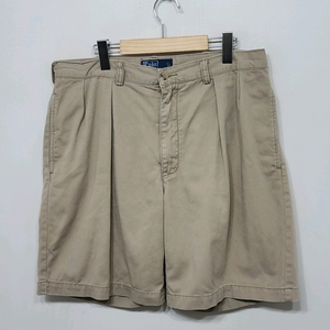 (35) 랄프로렌 폴로 면반바지 베이지 하프 치노팬츠