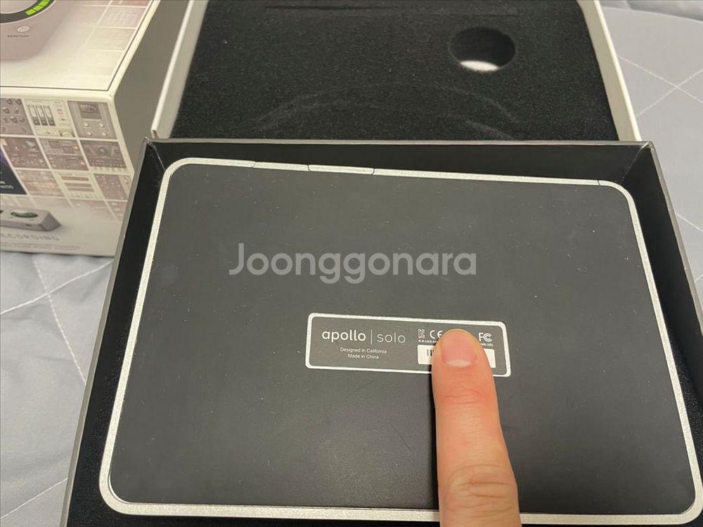 오디오인터페이스 아폴로 솔로 썬더볼트 팝니다--1