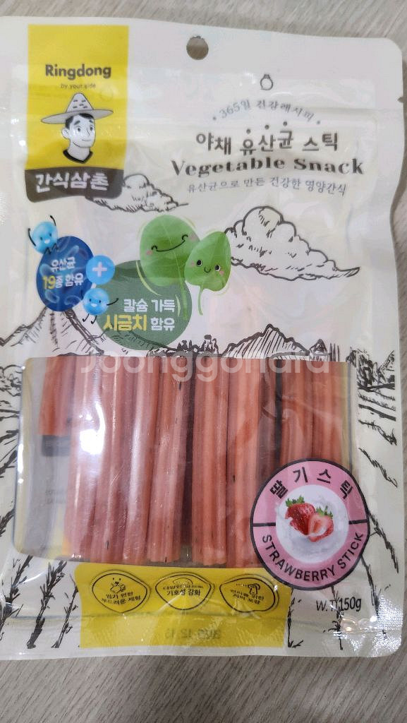 간식삼촌 강아지 유산균 스틱--0