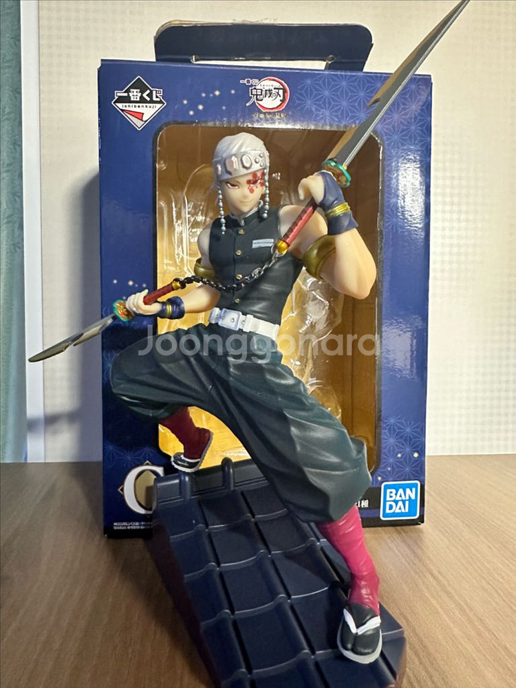 귀멸의 칼날 우즈이 텐겐 c상 제일복권 피규어--0