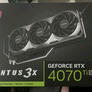 Msi RTX 4070ti super 미개봉 새제품