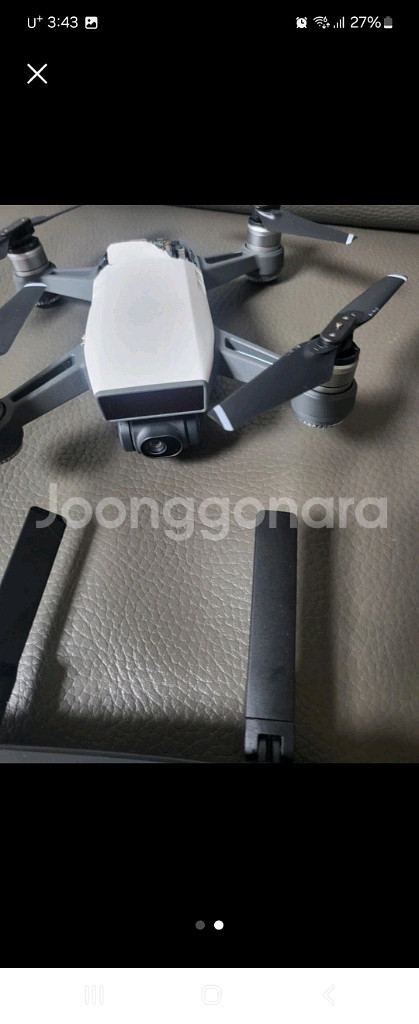 DJI 스파크 드론 부품용 쓰실분--1