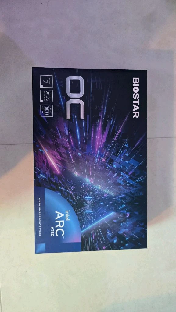 BIOSTAR 인텔 ARC A750 OC 그래픽카드 - 안심되는 중고거래