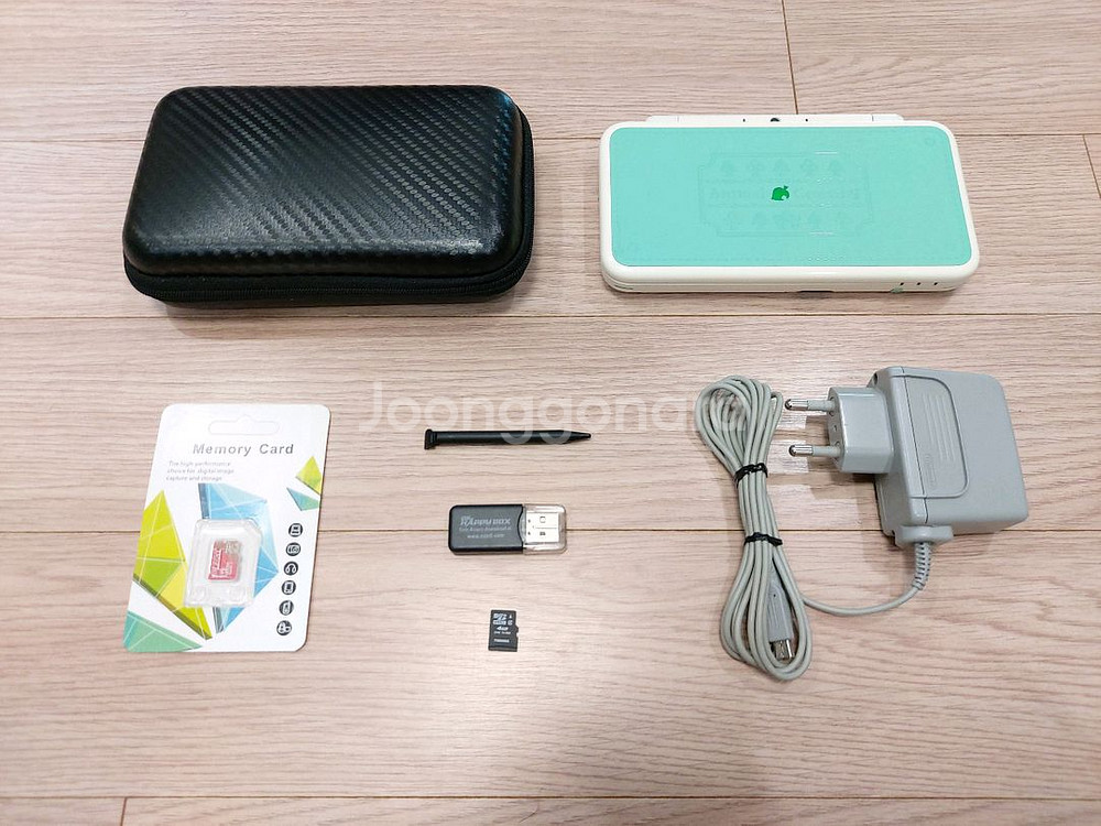 닌텐도2dsxl 튀동숲에디션 한글판 + 게임--0