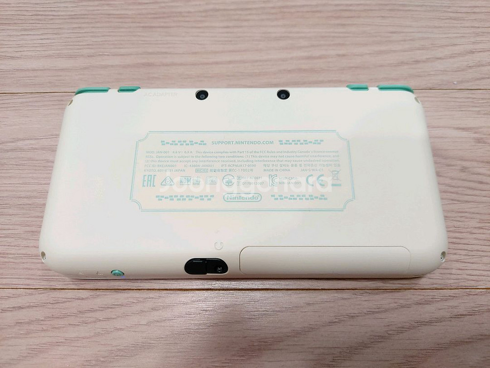 닌텐도2dsxl 튀동숲에디션 한글판 + 게임--6