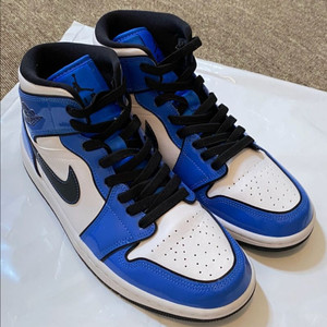 나이키 시그널블루 255