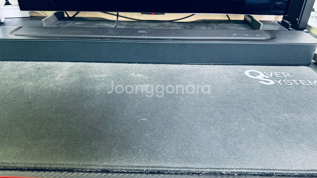 jbl bar 300 + 사운드바 매트--2
