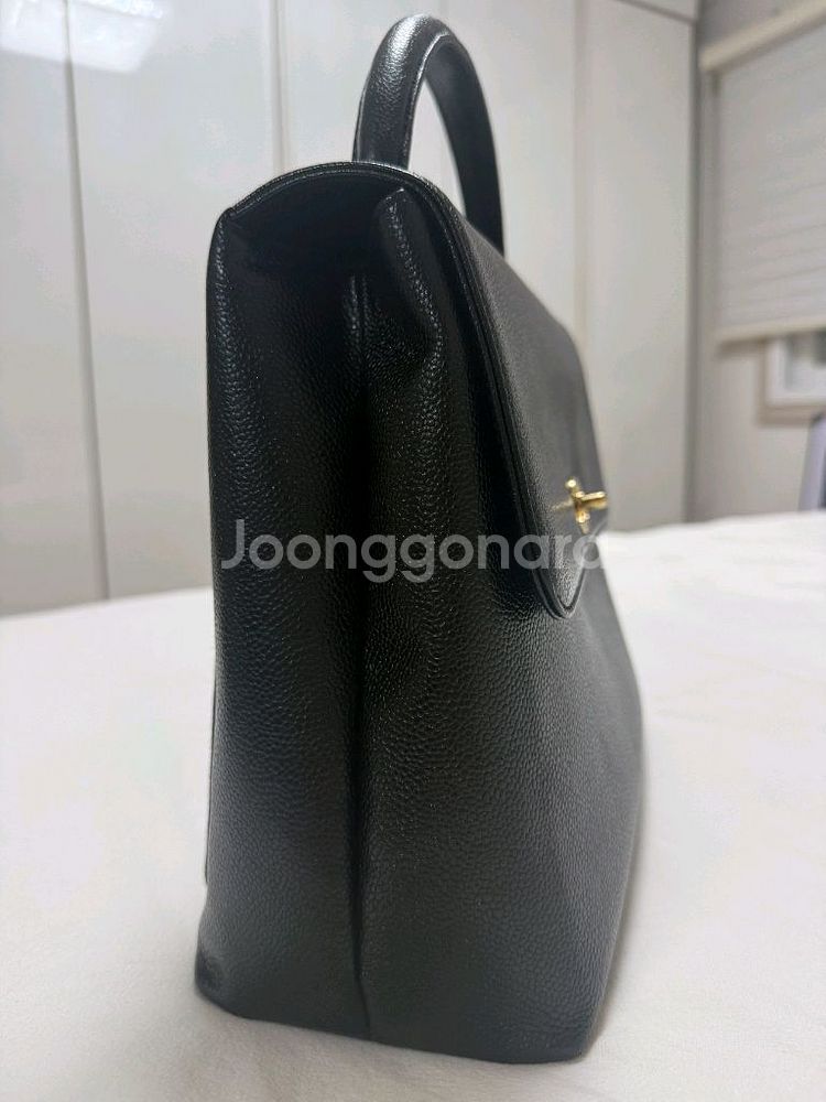 샤넬 캐비어 켈리백 탑핸들 빈티지--3