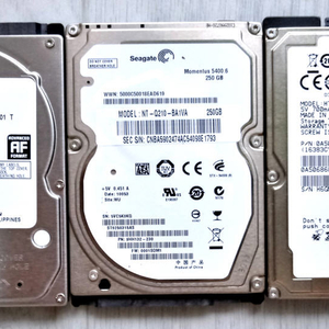 2.5" 320G+250G+120G총3개HDD(택포)