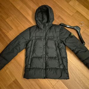 스톤아일랜드 20FW 크링클랩스 패딩 블랙 M