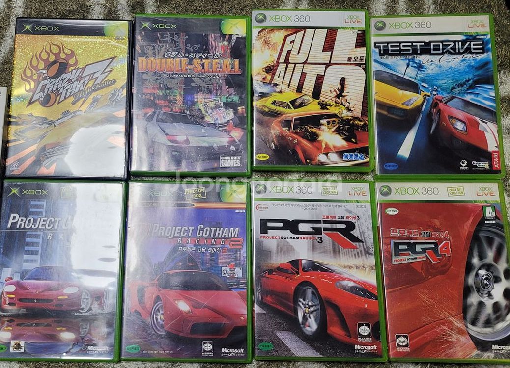 xbox Xbox360 구엑박 레이싱 자동차 게임10종--1