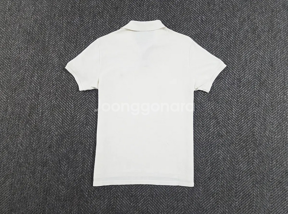 폴로 00s 크림 브라운 멀티포니 PK 반팔 카라티--1