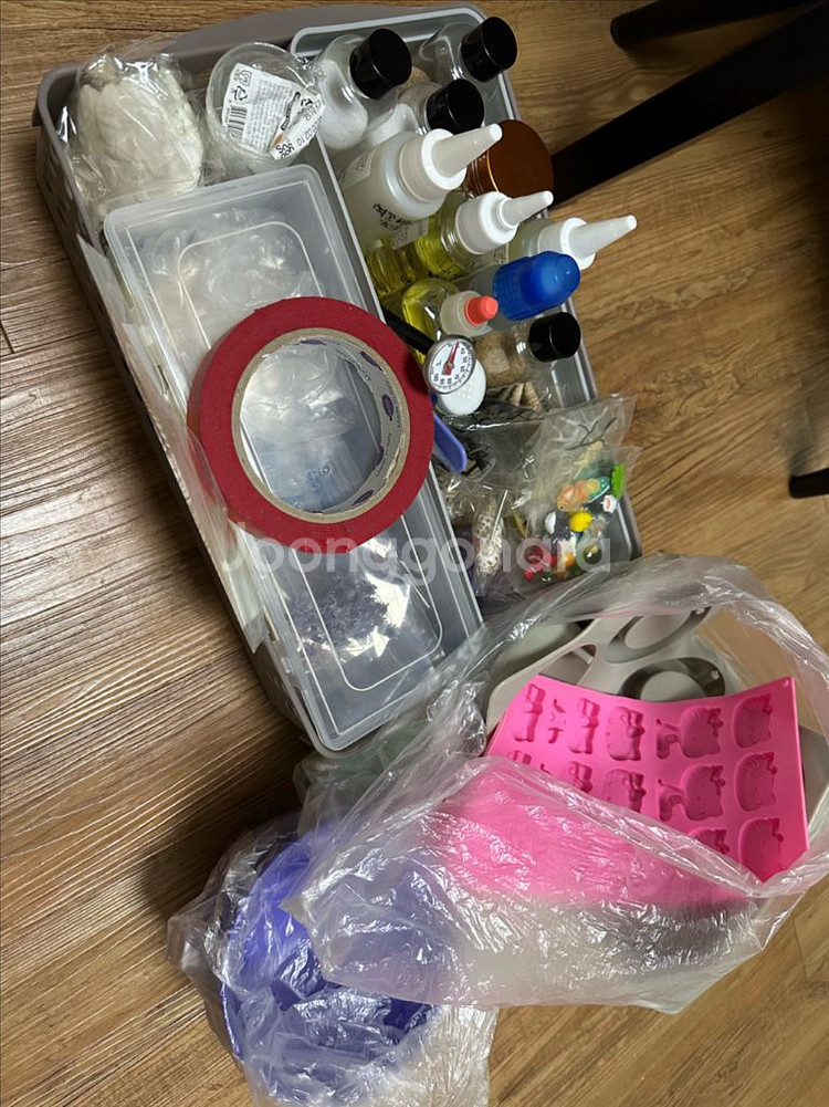 방향제 캔들 재료 실리콘몰드 세트--0