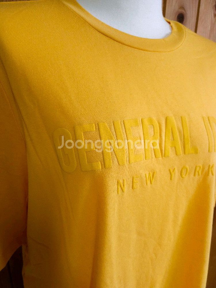 남여공용 제네럴아이디어 반팔티 새상품--5
