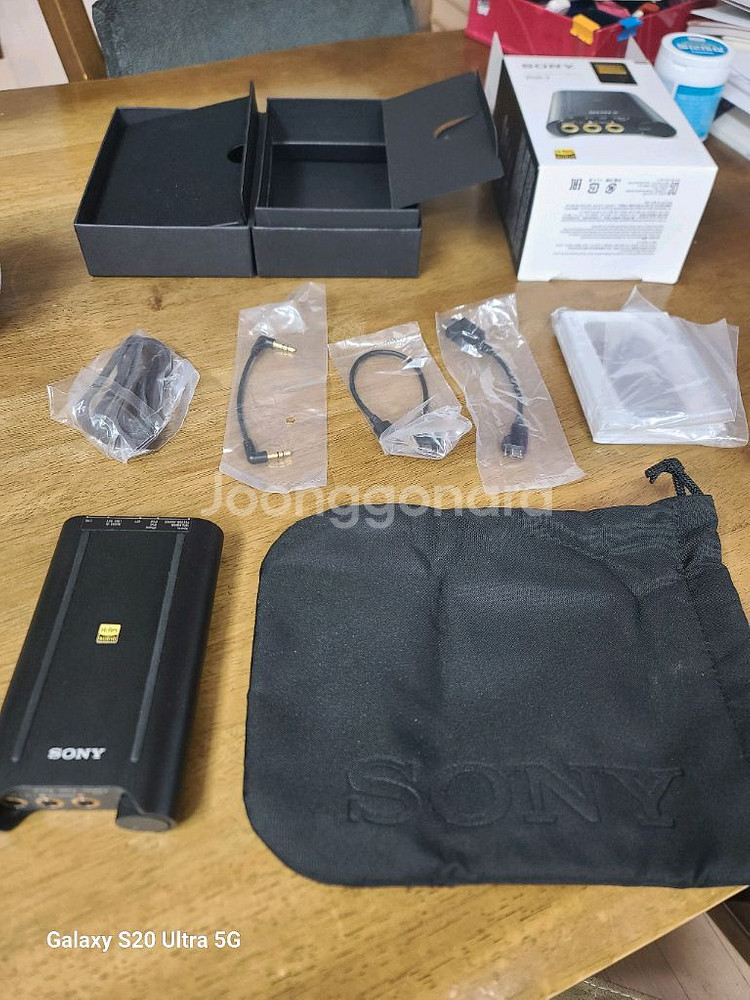 소니 헤드폰 앰프+DAC PHA-3--3