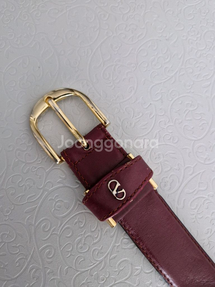 발렌티노 여성 가죽벨트 정품--0