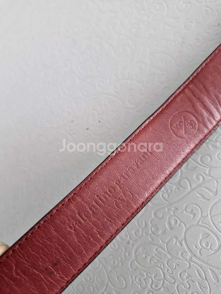 발렌티노 여성 가죽벨트 정품--3