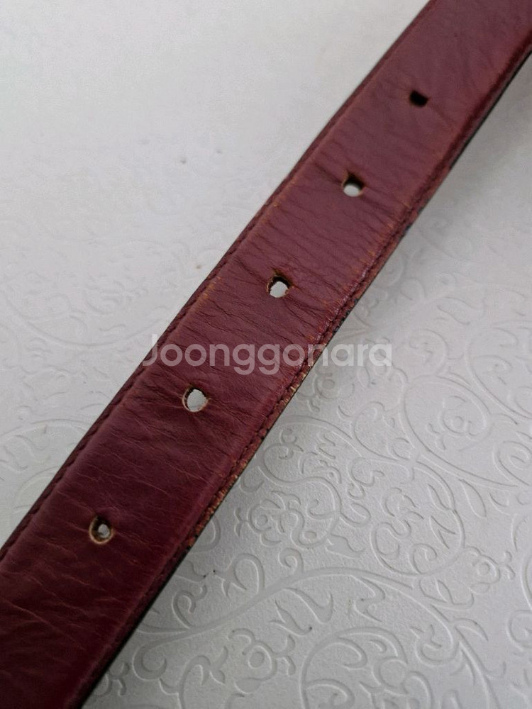 발렌티노 여성 가죽벨트 정품--5