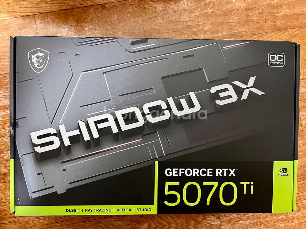 (미개봉) msi 5070ti 쉐도우 3x oc 16g--0