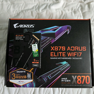 X870AORUS ELITEWIFI7+SN850X 2T