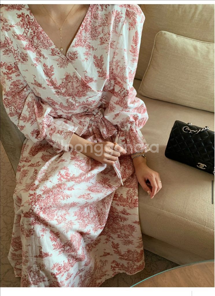 바이씨니 르오라 원피스 레드 새상품--1