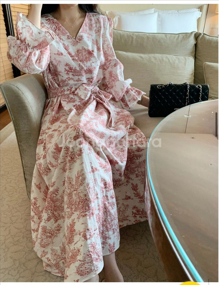 바이씨니 르오라 원피스 레드 새상품--4