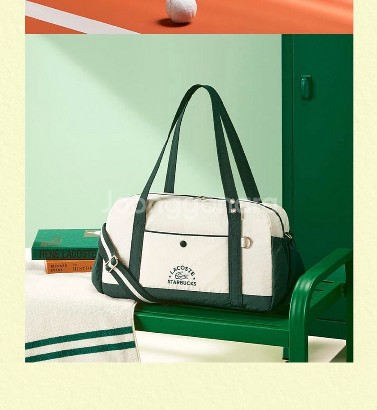 라코스테 스타벅스 스벅 멀티플백--2