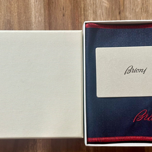 [미사용 신품] 브리오니(Brioni) 다크 블루 그레