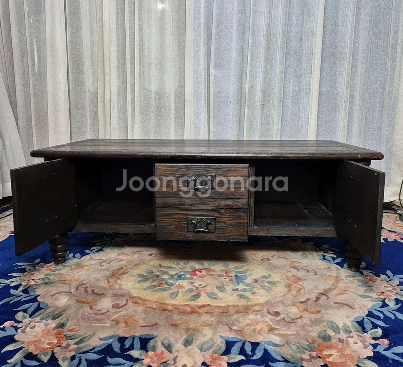 USA 엔틱 포터리반 Coffee Table--2
