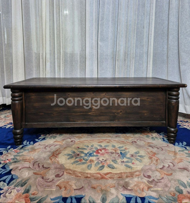 USA 엔틱 포터리반 Coffee Table--4