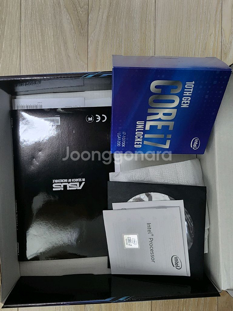 10700k 공랭쿨러 ddr4 32gb 팝니다.--2