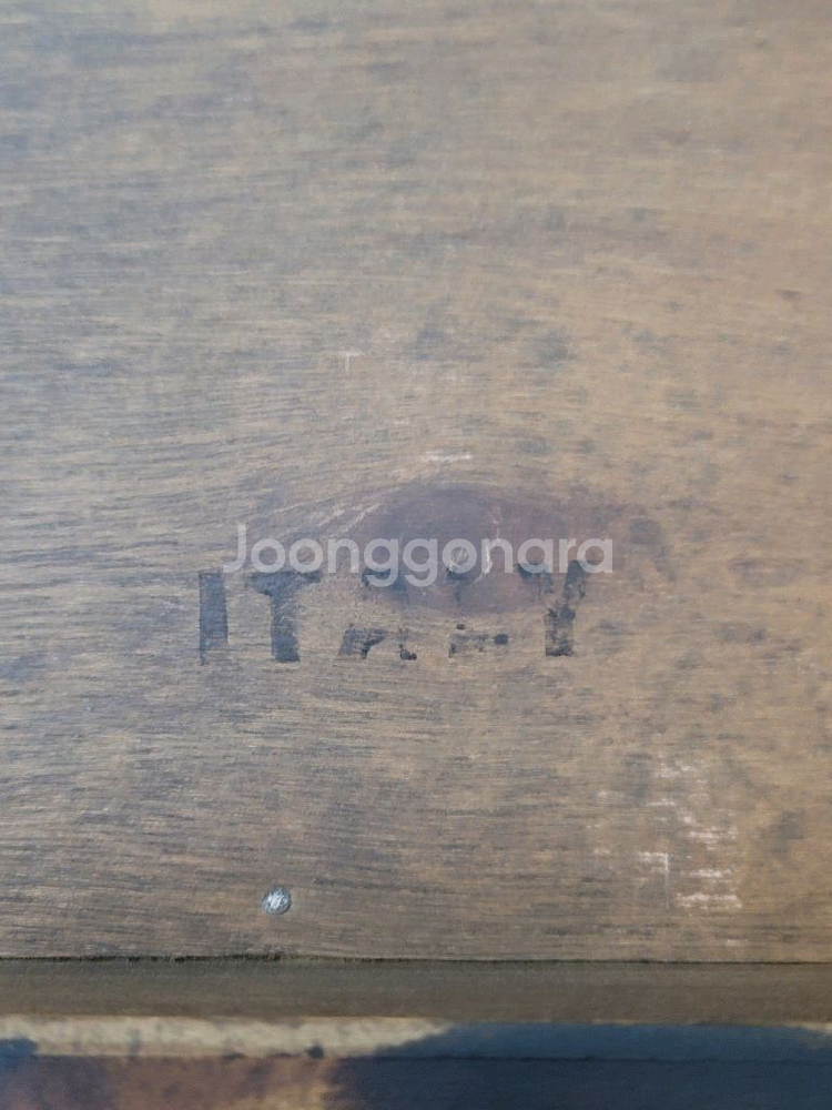 이태리 마호가니 원목 협탁--7