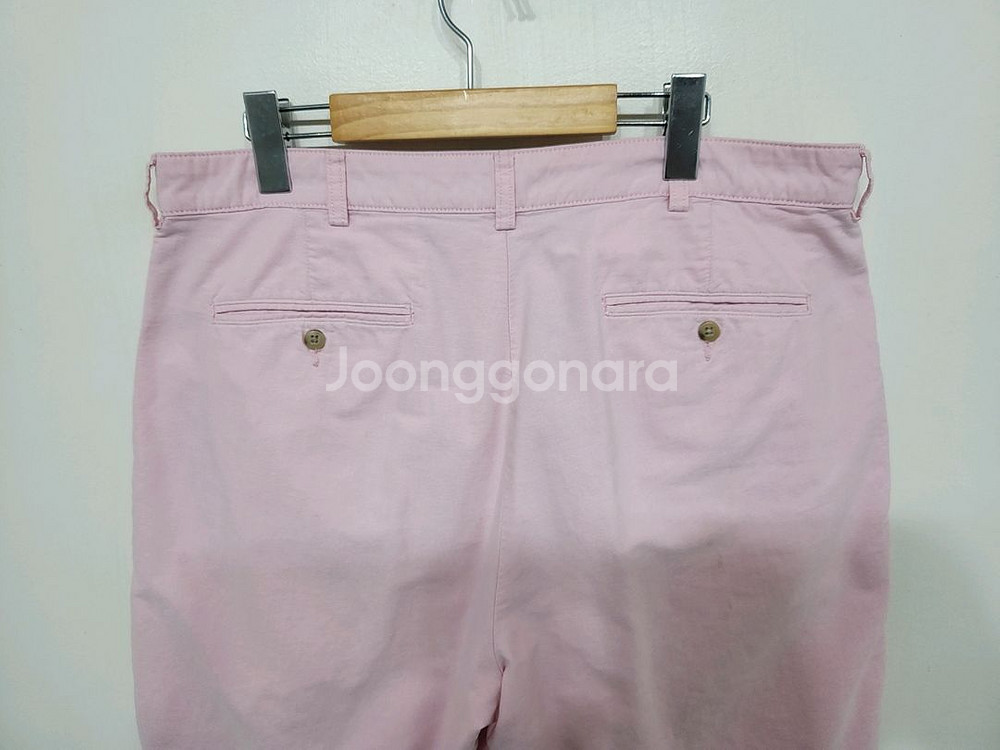 (35) 랄프로렌 폴로 반바지 핑크 하프 면팬츠--3