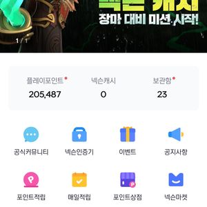 넥슨 플레이포인트 선물식 20만포인트 선물식 판매합니다