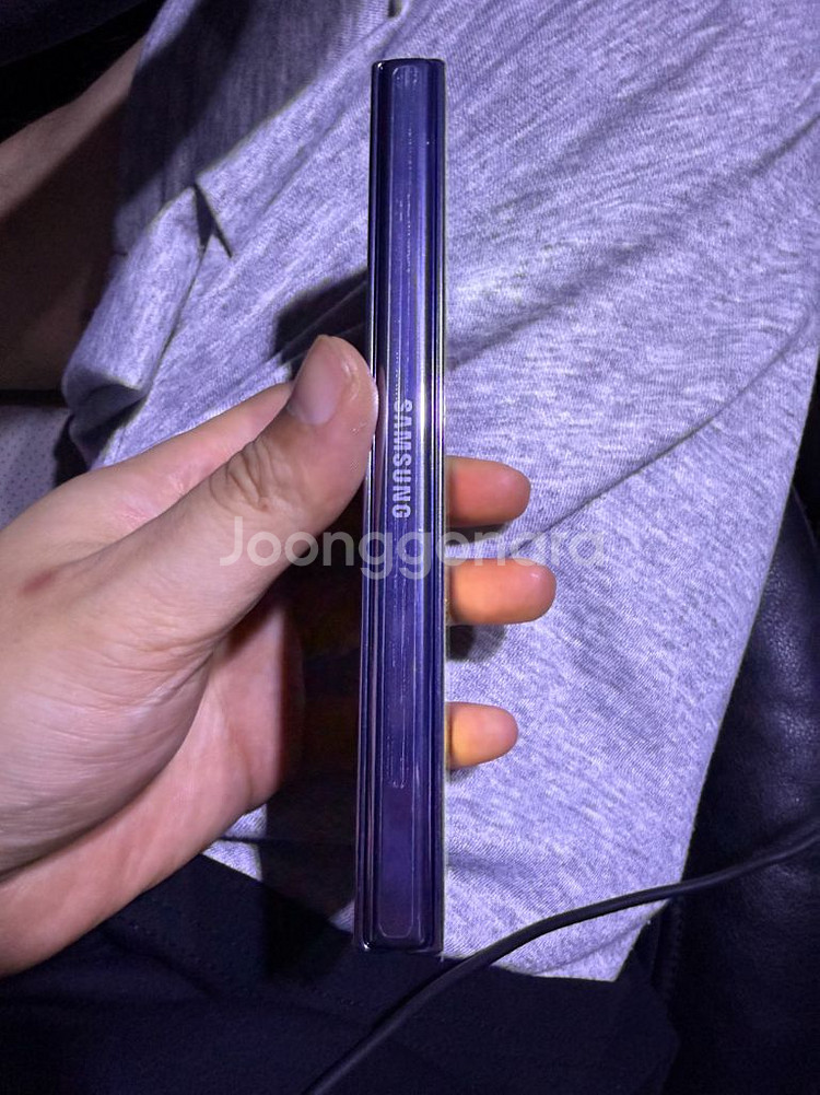 z폴드5 512기가 자급제 아이스블루 정품액정교체품--5