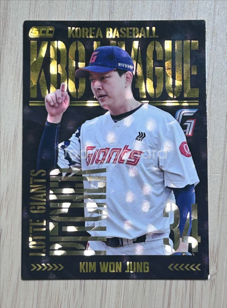 KBO 카드 패러렐 (롯데-김원중)--0